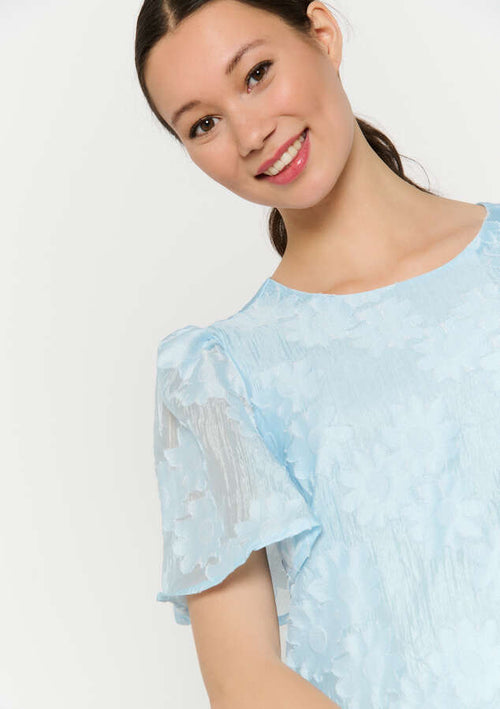 Madelyne zwierige jurk met strikdetail