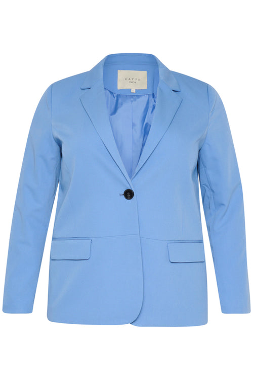 Sakira Blue Suit Blazer by Kaffe Curve