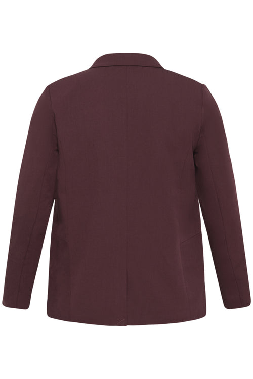 Sakira Burgundy Blazer by Kaffe Curve