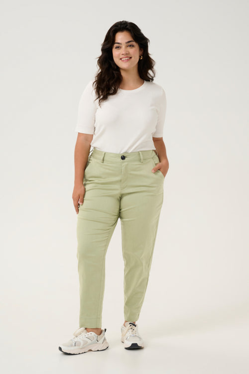 Leana chino 7/8 pants by Kaffe Curve (available in 2 colors)
