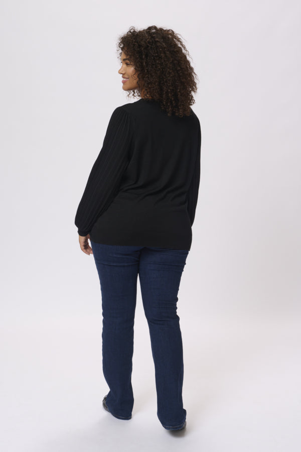 Loni Knit Pullover by Kaffe Curve