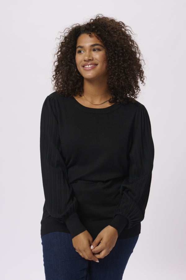 Loni Knit Pullover by Kaffe Curve