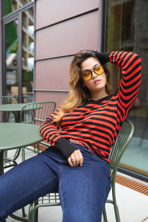 Sina Straight Jeans by Kaffe Curve