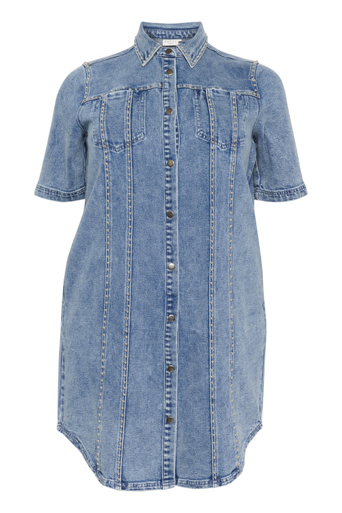 Darina Denim Dress by Kaffe Curve