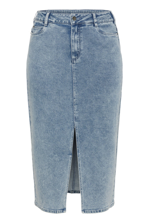 Darina Denim Skirt by Kaffe Curve