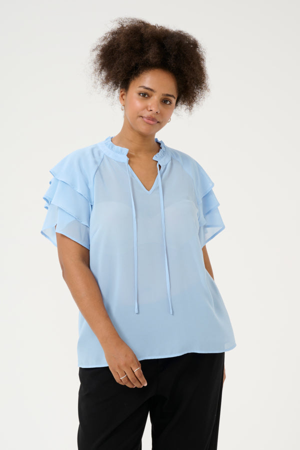 Nima Summer Blouse by Kaffe Curve