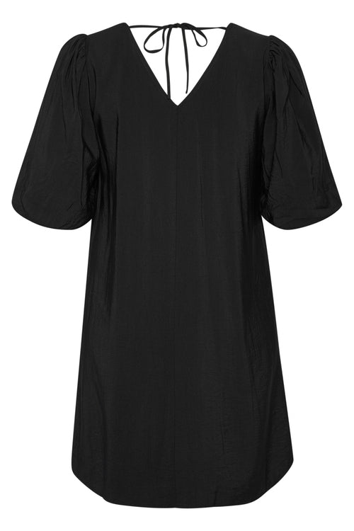 Gabbi Black Dress with Balloon Sleeves by Kaffe Curve
