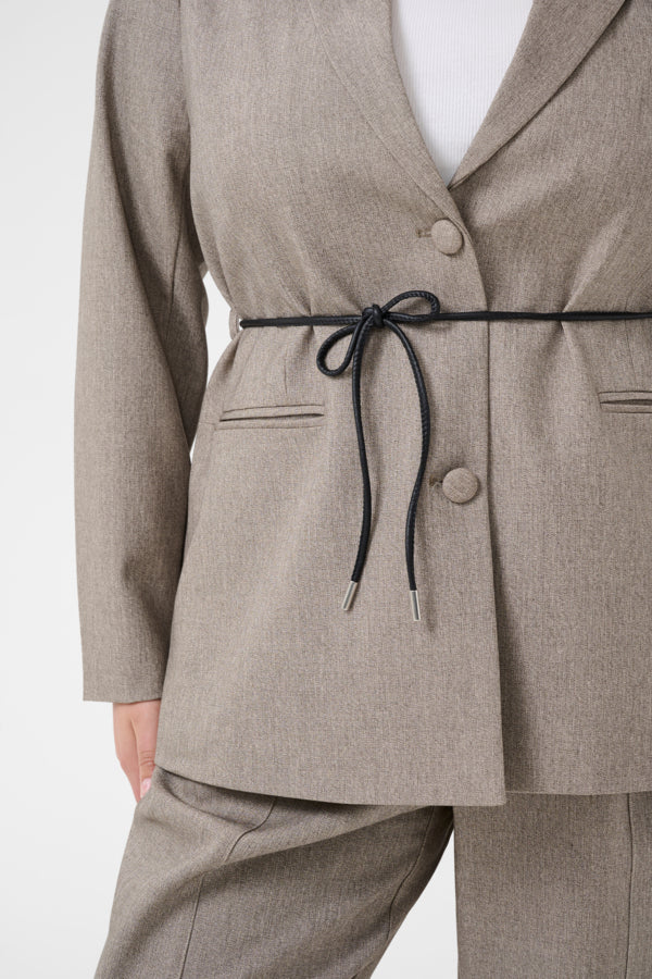 Tilda Grey Blazer by Kaffe Curve