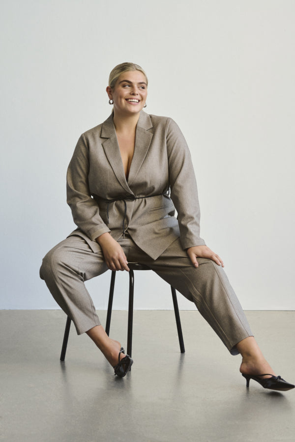 Tilda Cropped Pants by Kaffe Curve