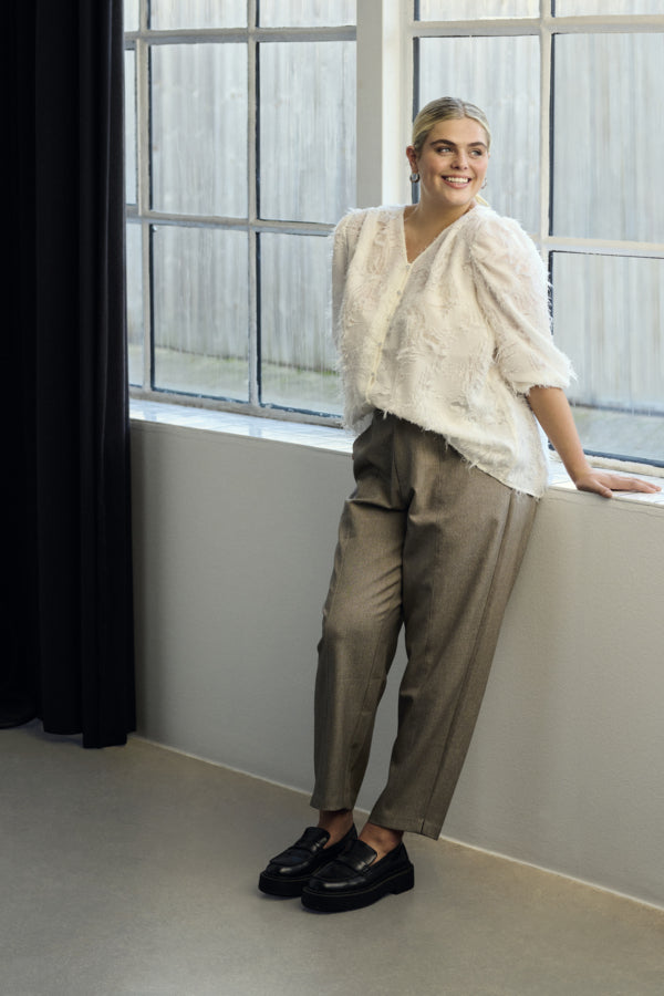 Tilda Cropped Pants by Kaffe Curve