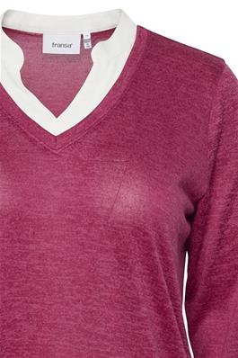 Fransa Build-in Blouse Pullover