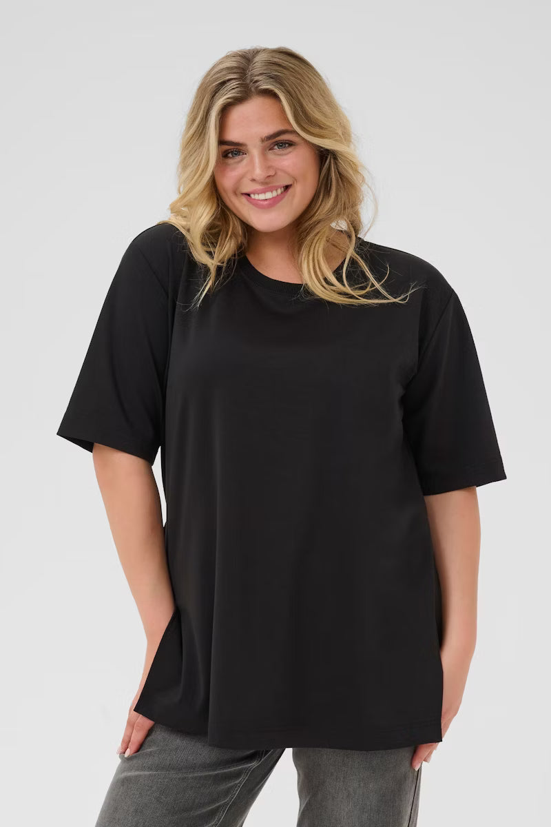 Jenna Slit T-Shirt by Kaffe Curve