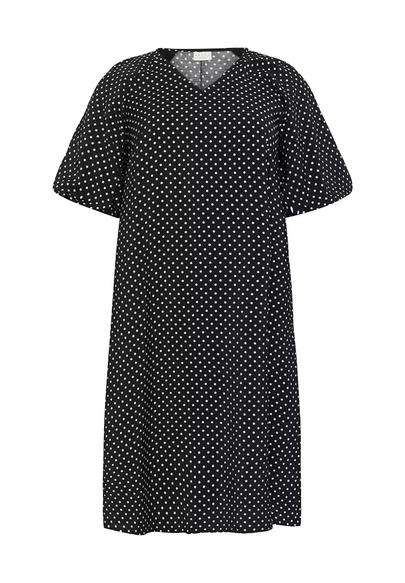 Gina Polkadot Dress by Kaffe Curve