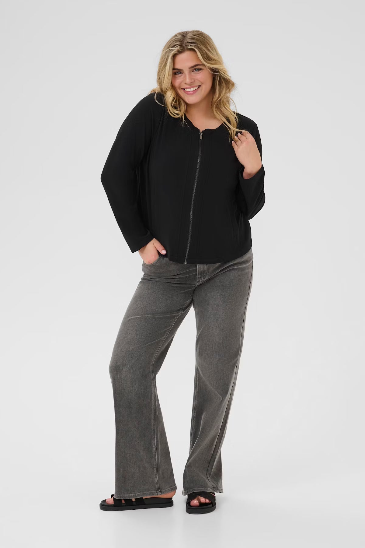 Elina Jacket by Kaffe Curve