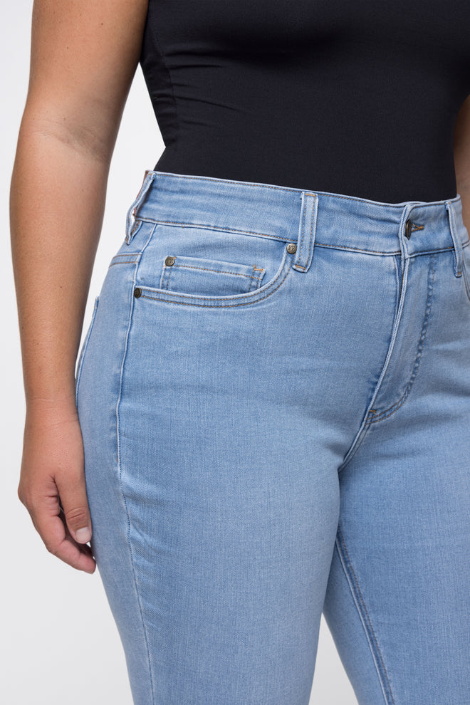 Fox Factor Niki Chicago Blue Skinny Jeans for Curves