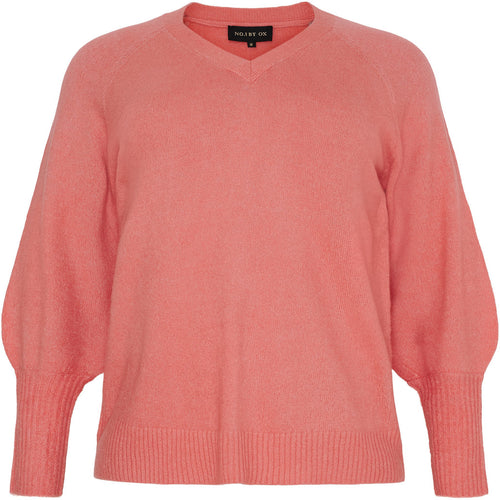 62879 Sweater with Balloon Sleeves by No 1 by Ox (Available in Multiple Colors)
