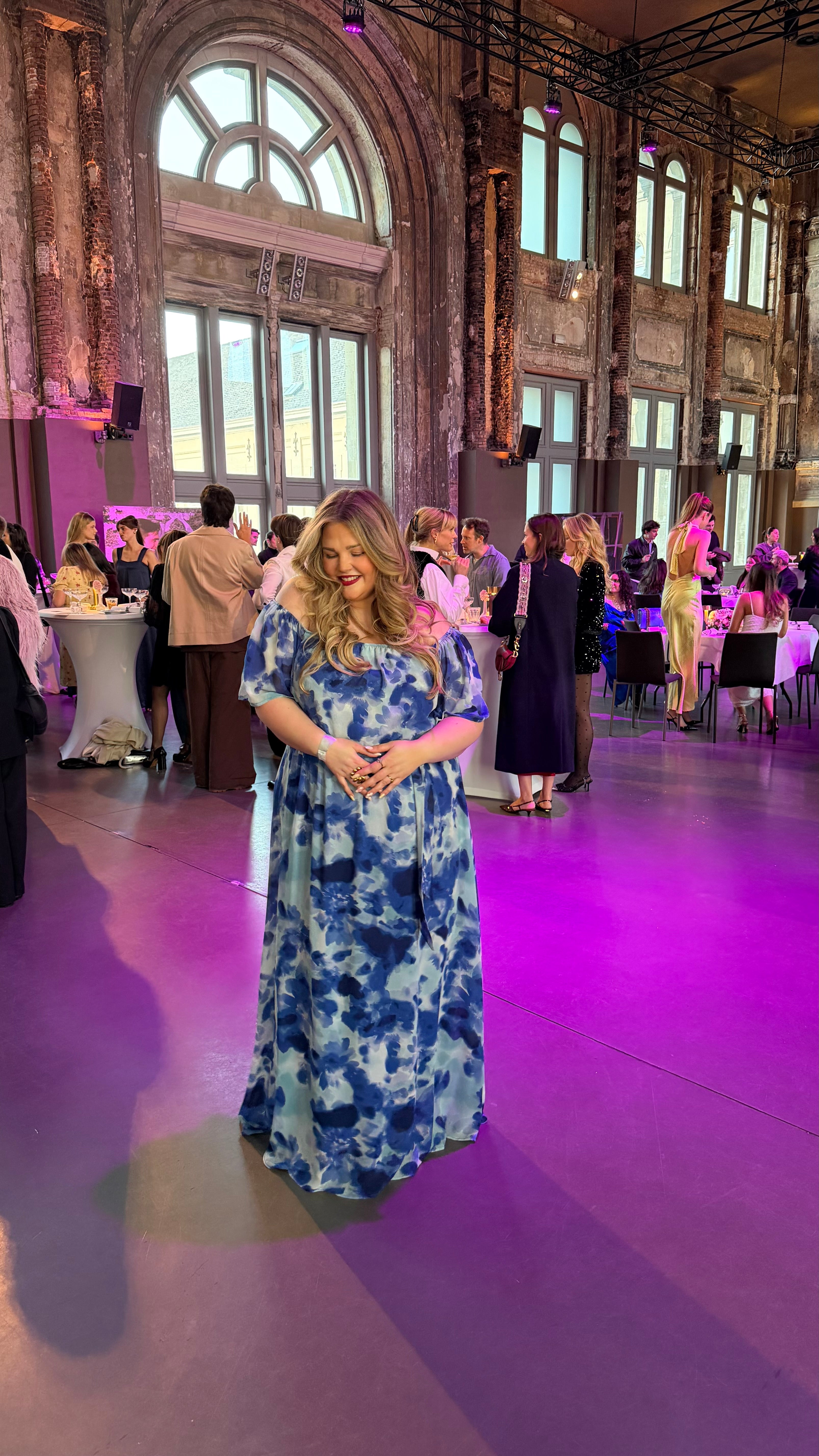 92723 Floral Maxi Dress By Curviss