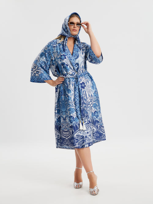 7114 Kimono Dress by Mat Fashion CATWALK COLLECTION