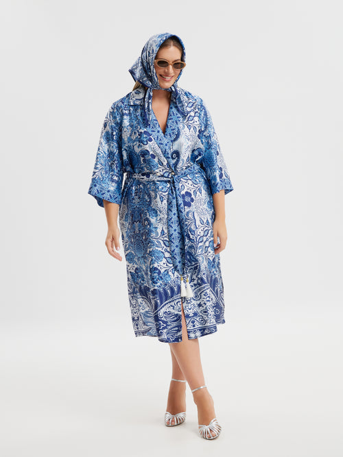 7114 Kimono Dress by Mat Fashion CATWALK COLLECTION