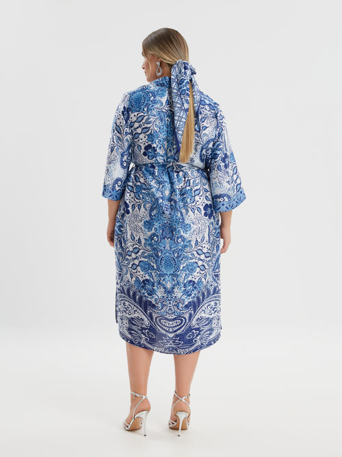 7114 Kimono Dress by Mat Fashion CATWALK COLLECTION