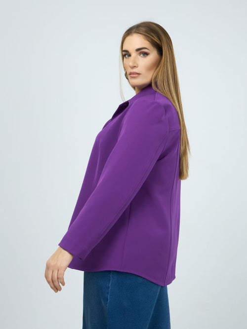 Mat Fashion Purple Blouse 3022