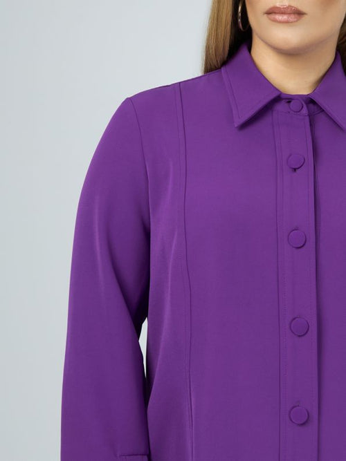 Mat Fashion Purple Blouse 3022