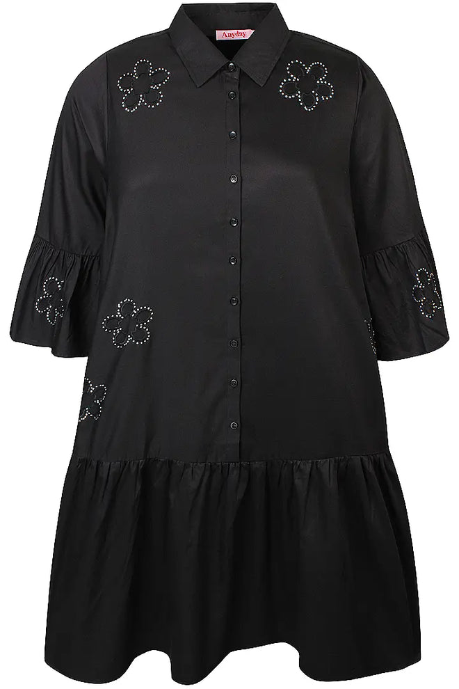 Ragna 309 Black Party Dress by Anyday