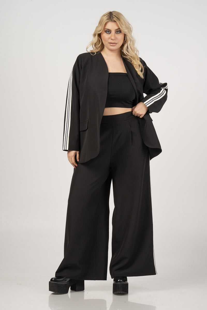 Curviss 64629 Jacket with Stripe detail