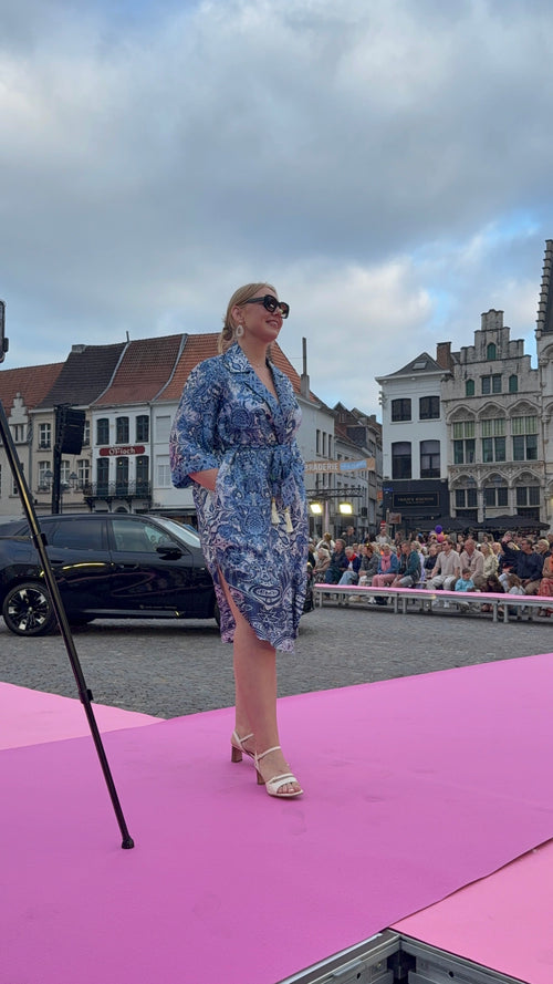 7114 Kimono Dress by Mat Fashion CATWALK COLLECTION