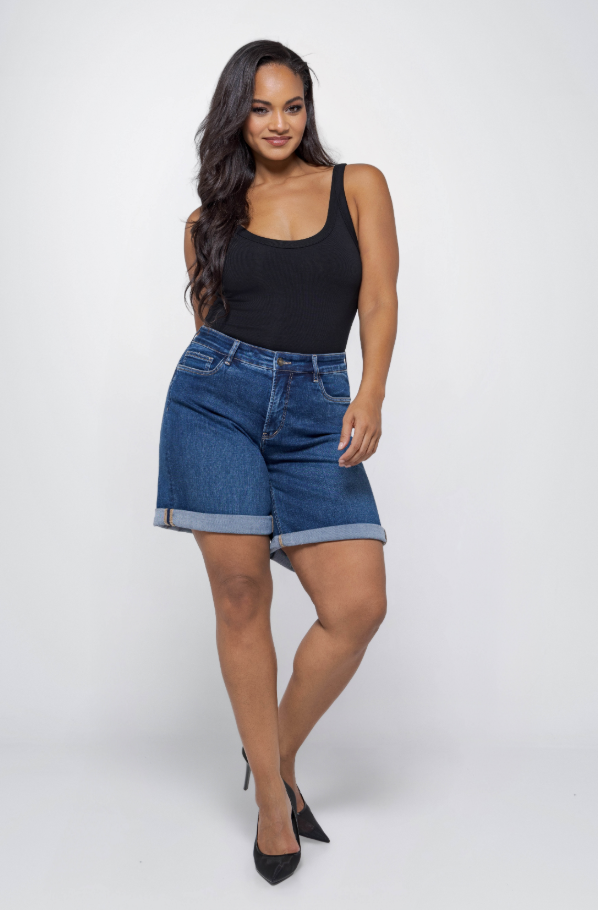 Fox Factor June Breeze Jeans Short for Curves