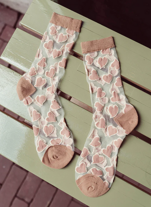 Socks Hearts (Available in 3 Colors)