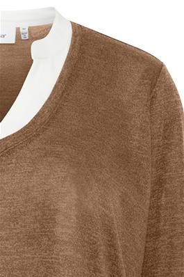 Fransa Build-in Blouse Pullover