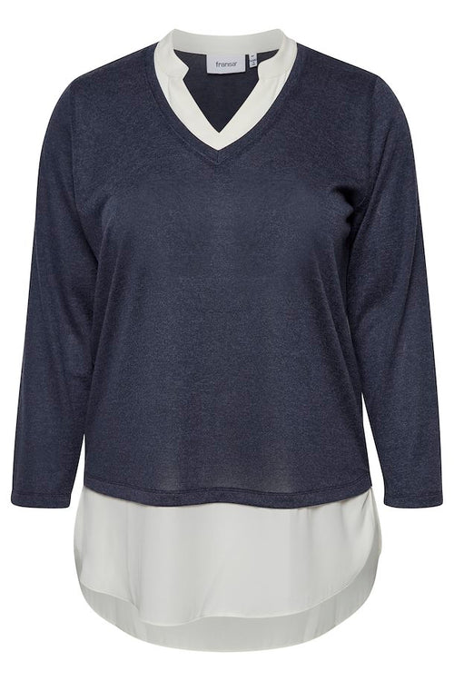 Fransa Build-in Blouse Pullover