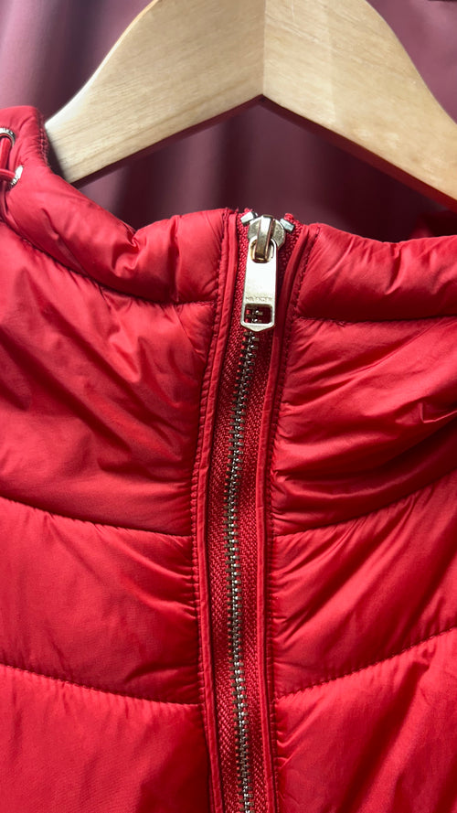 Romy's Mom Closet Secondhand Tommy Hilfiger Red Puffer Coat