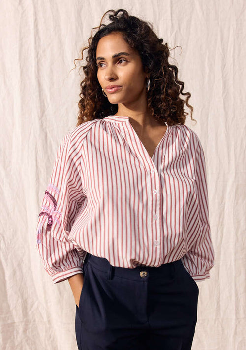 Neon Blouse with sleeve effect by Lola Liza