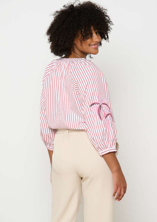 Neon Blouse with sleeve effect by Lola Liza