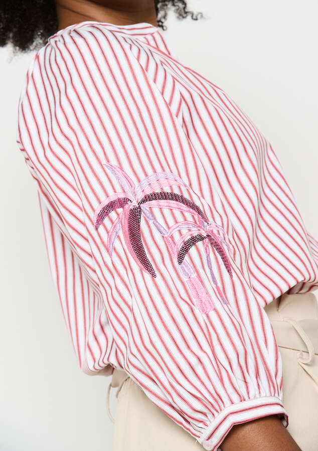 Neon Blouse with sleeve effect by Lola Liza