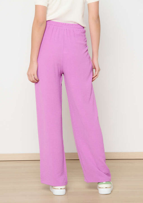Crinky Pink Trousers By Lola Liza