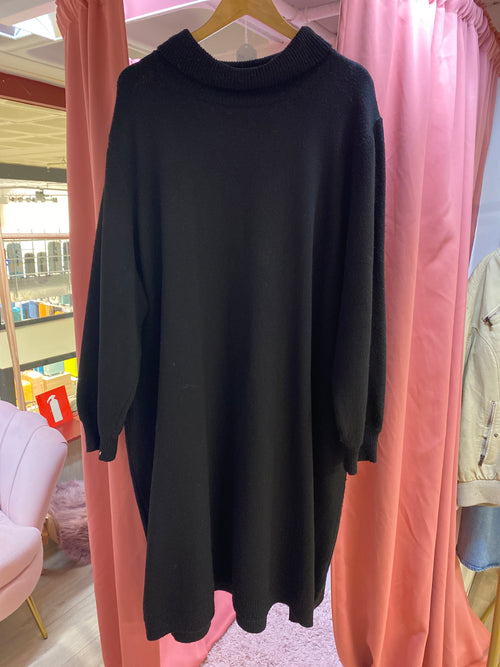 s7 nina by v black sweater dress