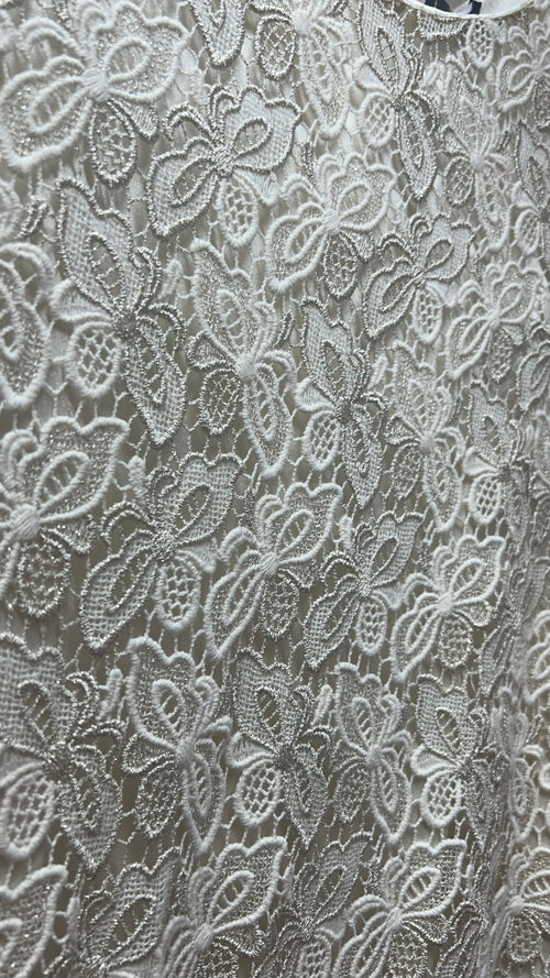 Emilie's Closet Secondhand White Lace dress Yumi