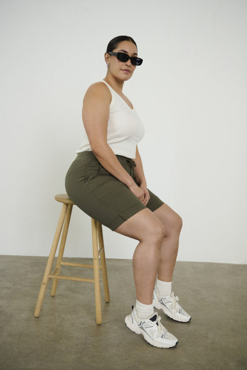 Nana Shorts 100% COTTON by Kaffe Curve (Available in 3 Colors)