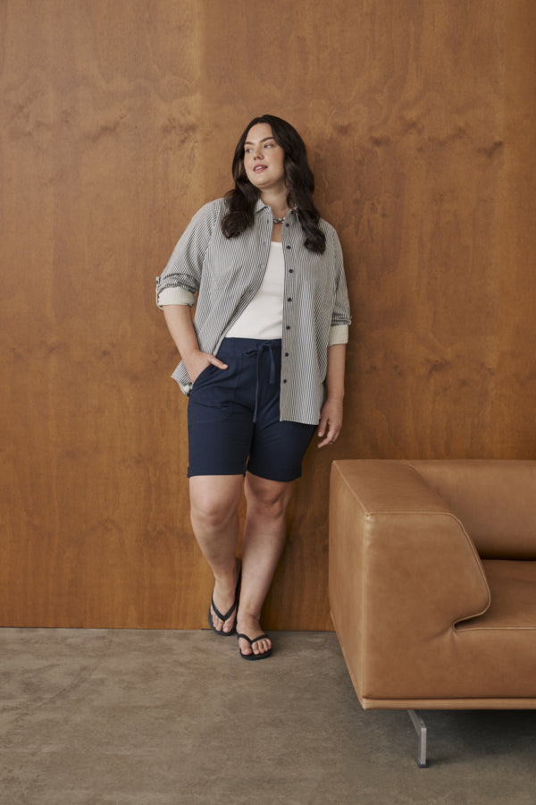 Nana Shorts 100% COTTON by Kaffe Curve (Available in 3 Colors)