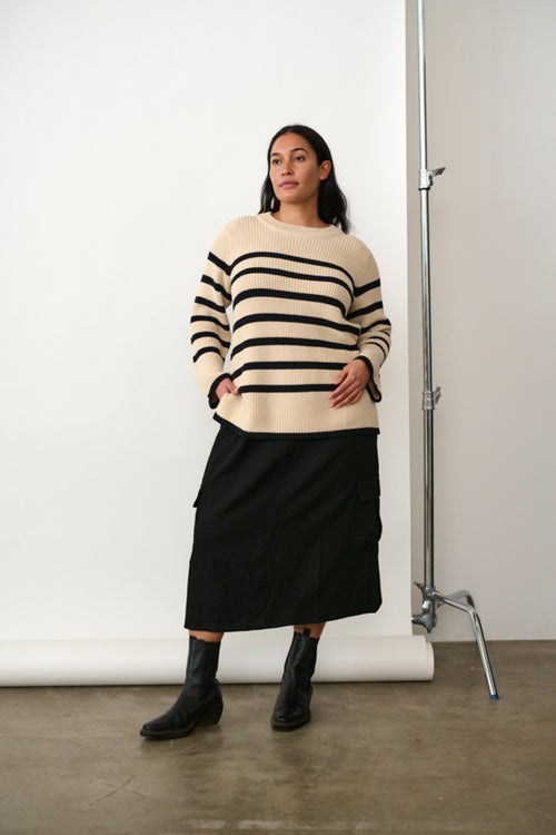 Milla Knit Pullover by Kaffe Curve