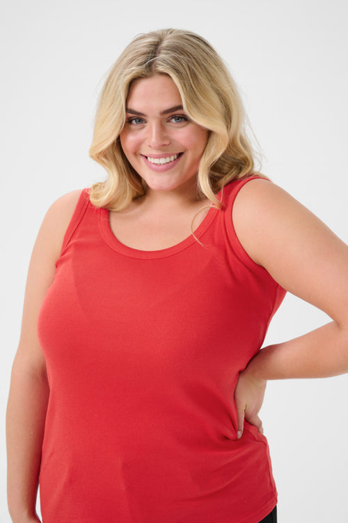 Carina Summer Tank Top by Kaffe Curve (Available in multiple colors) (BESTSELLER)