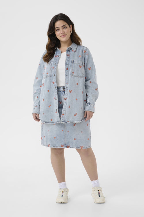 Betty Denim Skirt by Kaffe Curve CATWALK COLLECTION (RESTOCKED!)
