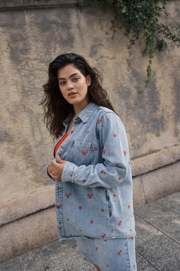 Betty Denim Jacket By Kaffe Curve