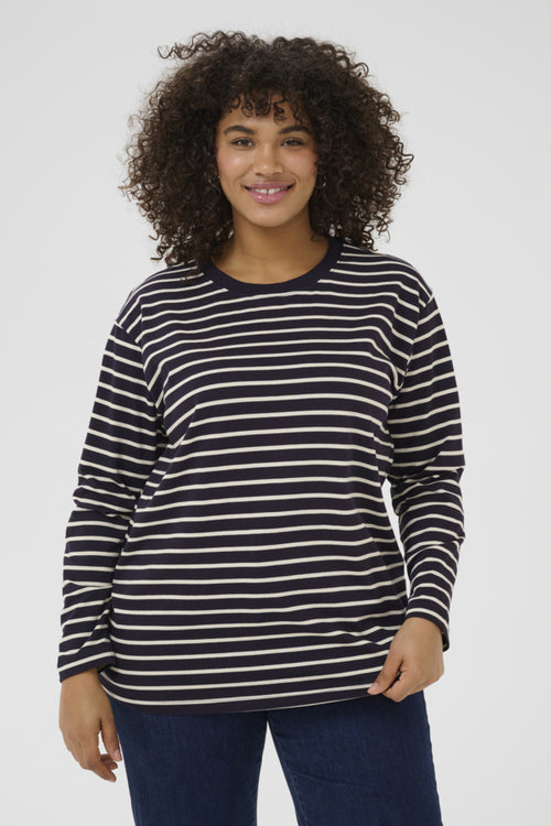 Winni LS T-Shirt by Kaffe Curve