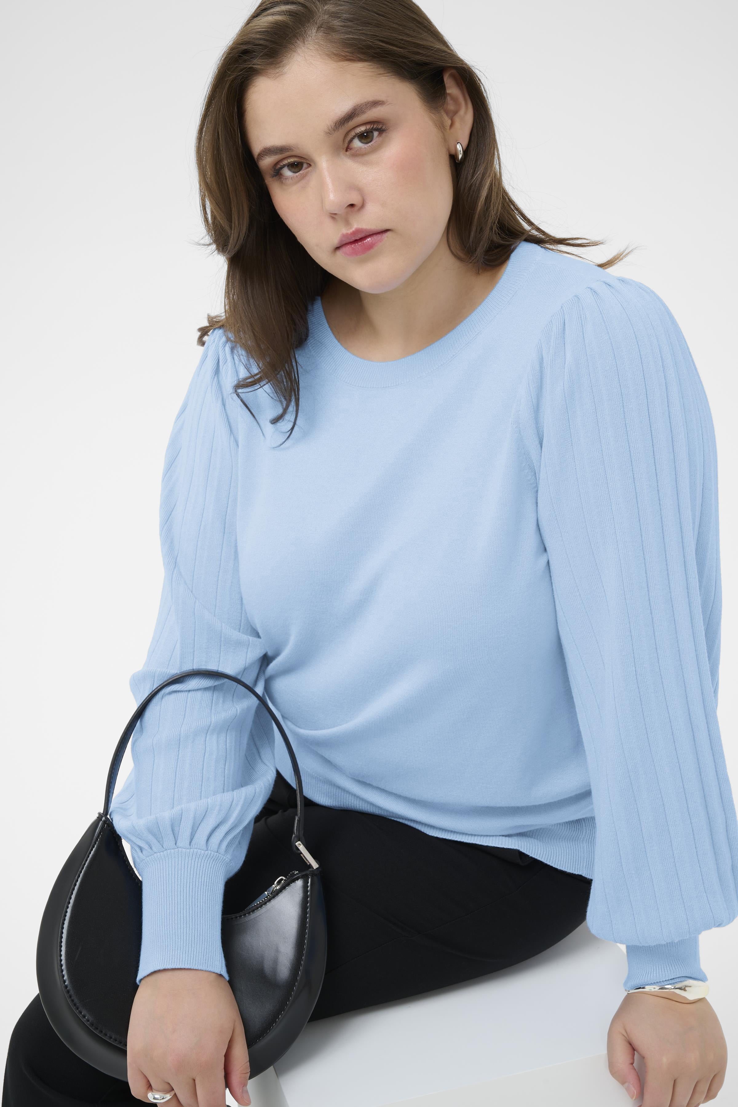 Loni Knit Pullover by Kaffe Curve