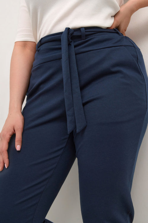 Jenna Belt Pant by Kaffe Curve New Collection 2025