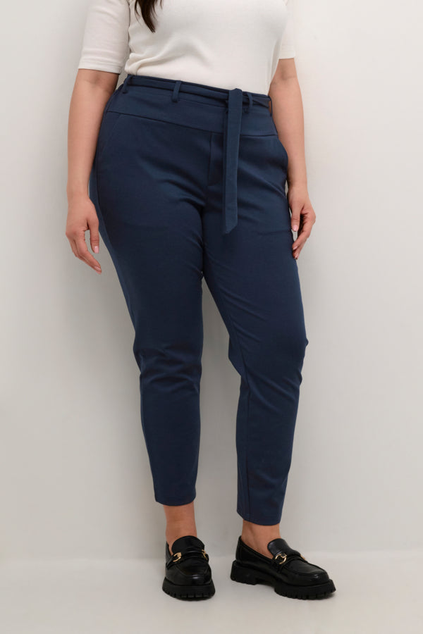 Jenna Belt Pant by Kaffe Curve New Collection 2025